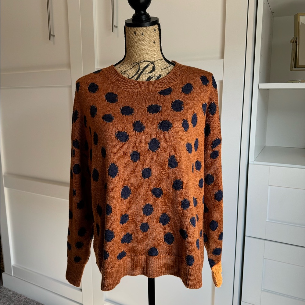 Listicle Pullover Crewneck Sweater